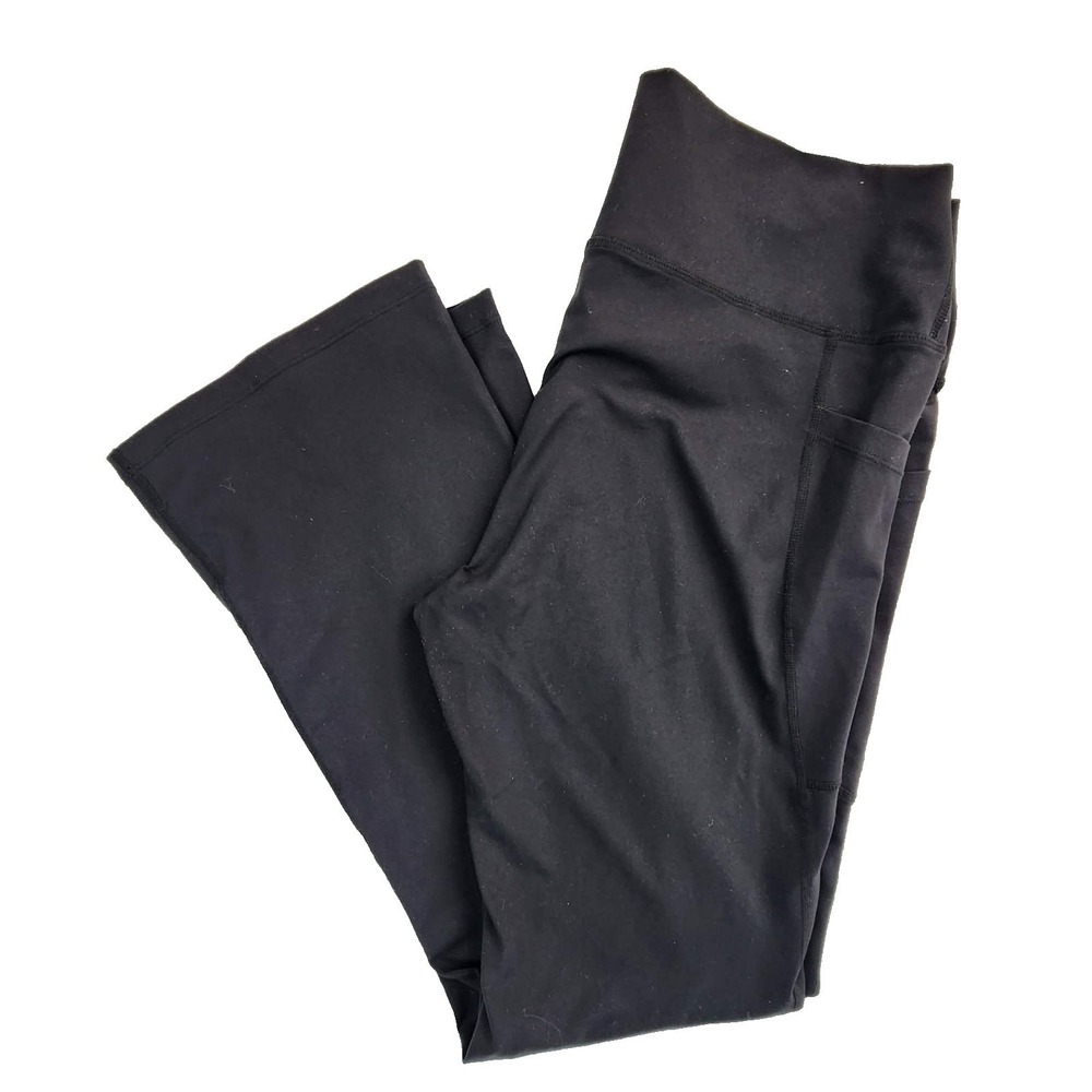 Trideer Bootcut Yoga Pants Black Women XL High Waisted Leggings with Pockets